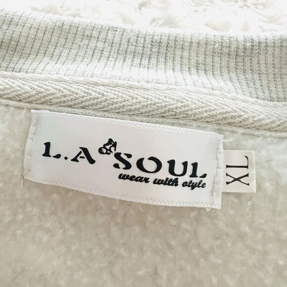 Scenic Forest Print Crew Neck Sweatshirt - Picture 6 of 7